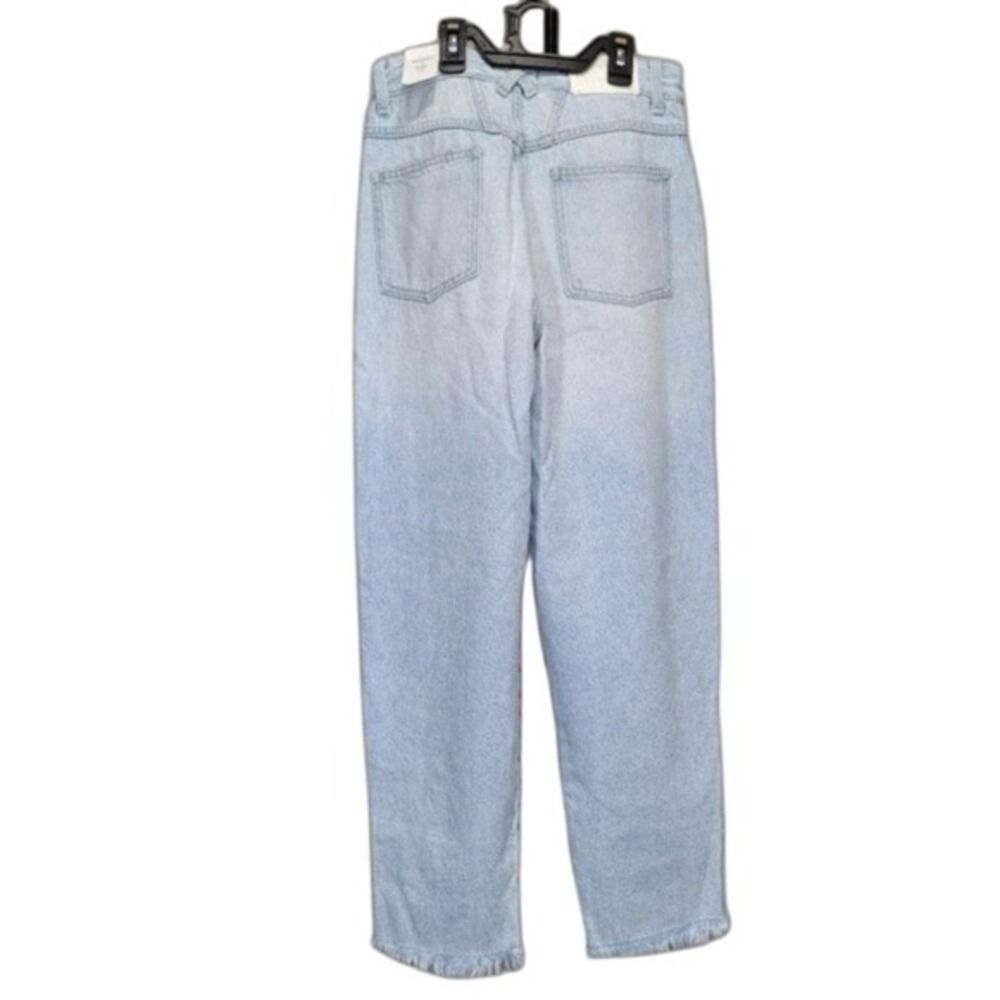 High waist Barrel jeans Closed Heritage Fit W/ 27 Light Blue Distressed NWT - Picture 3 of 13
